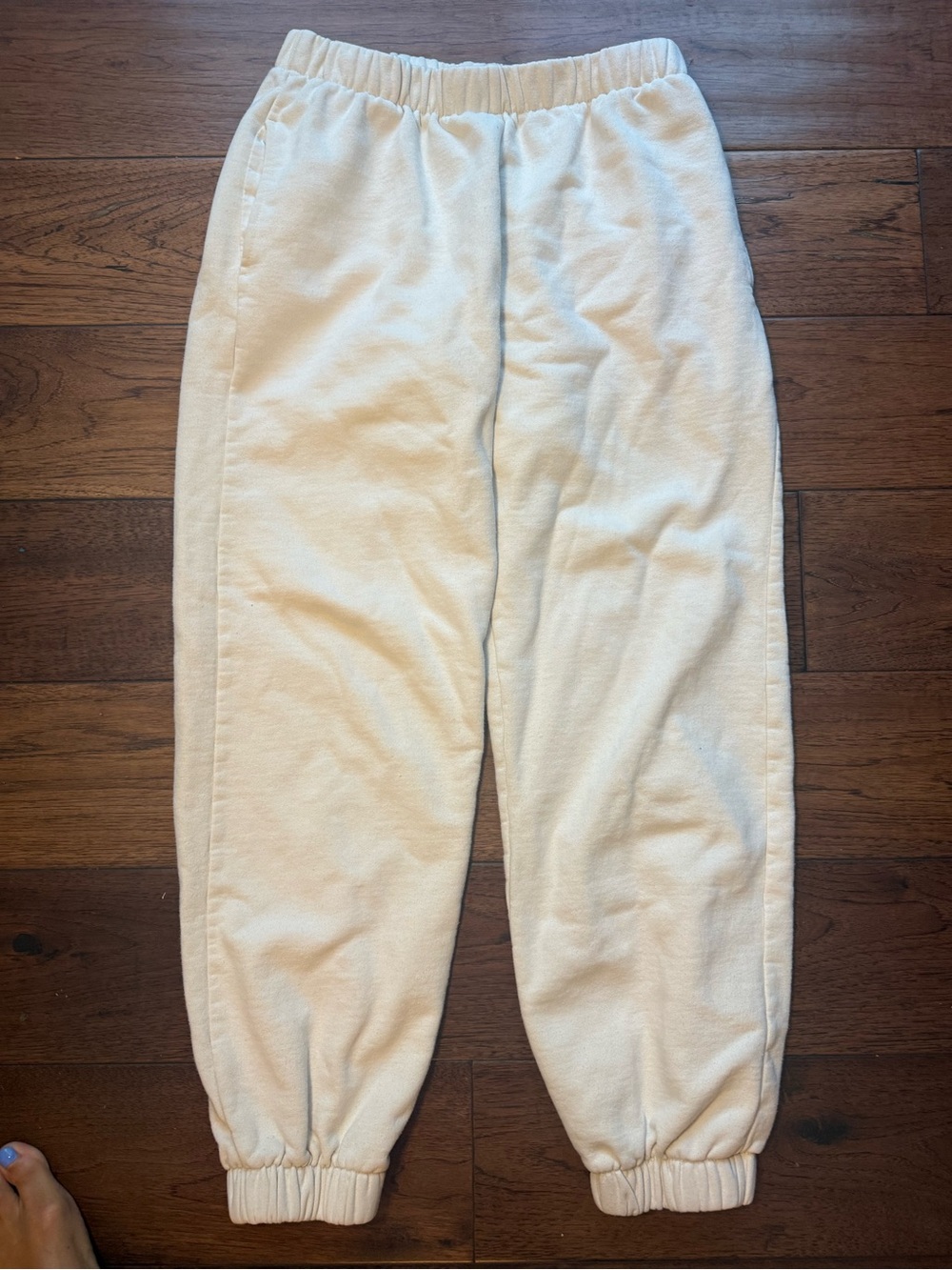 Brandy Melville John Galt Cream Rosa Sweatpants Joggers — One Size